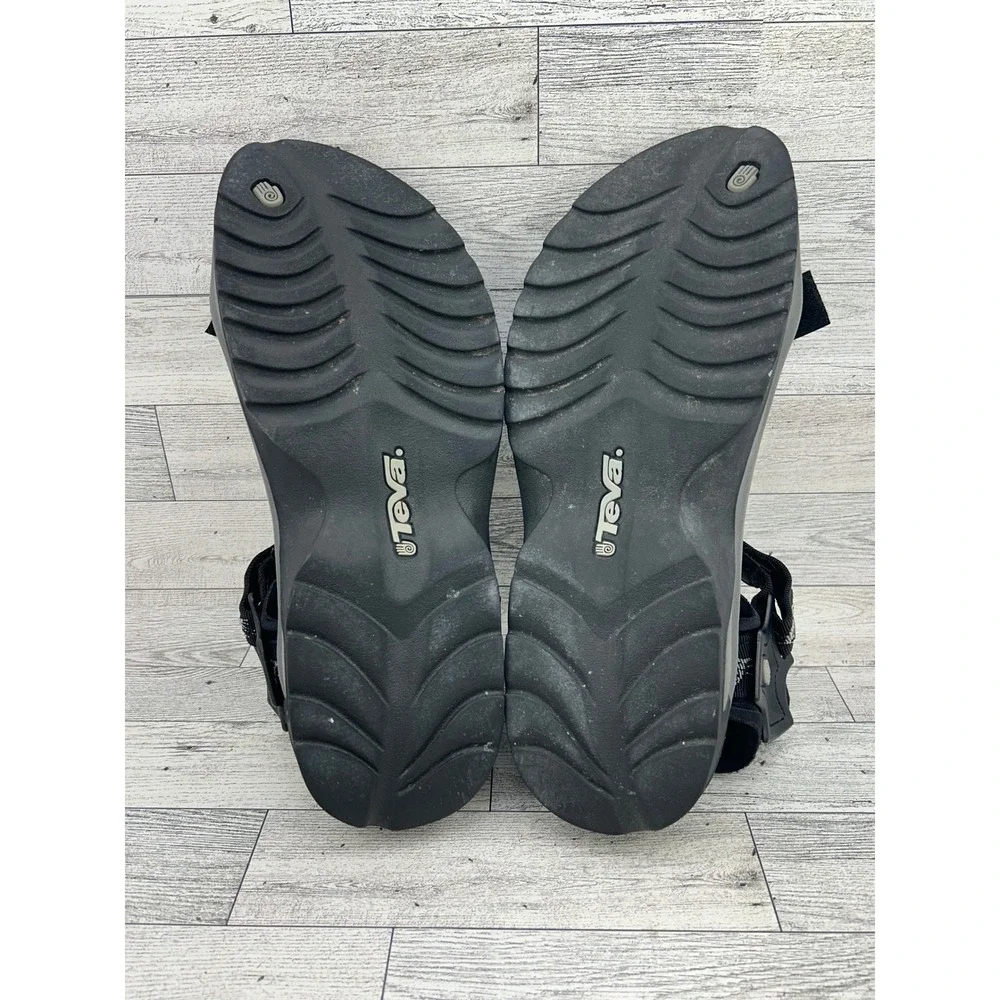 Teva Terra Fi 2 Men Black Grey Hiking Sport Sandals 6677 Size 10